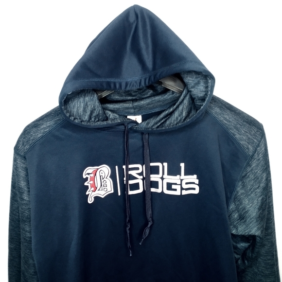 Badger Sport Roll Dogs Graphic Print 3 Pocket Hooded Sweatshirt Men's Medium - Picture 6 of 14